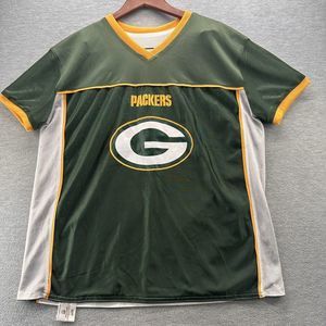 Green Bay Packers Adult Large Reversible Flag Football, FB NFL Jersey (A27)